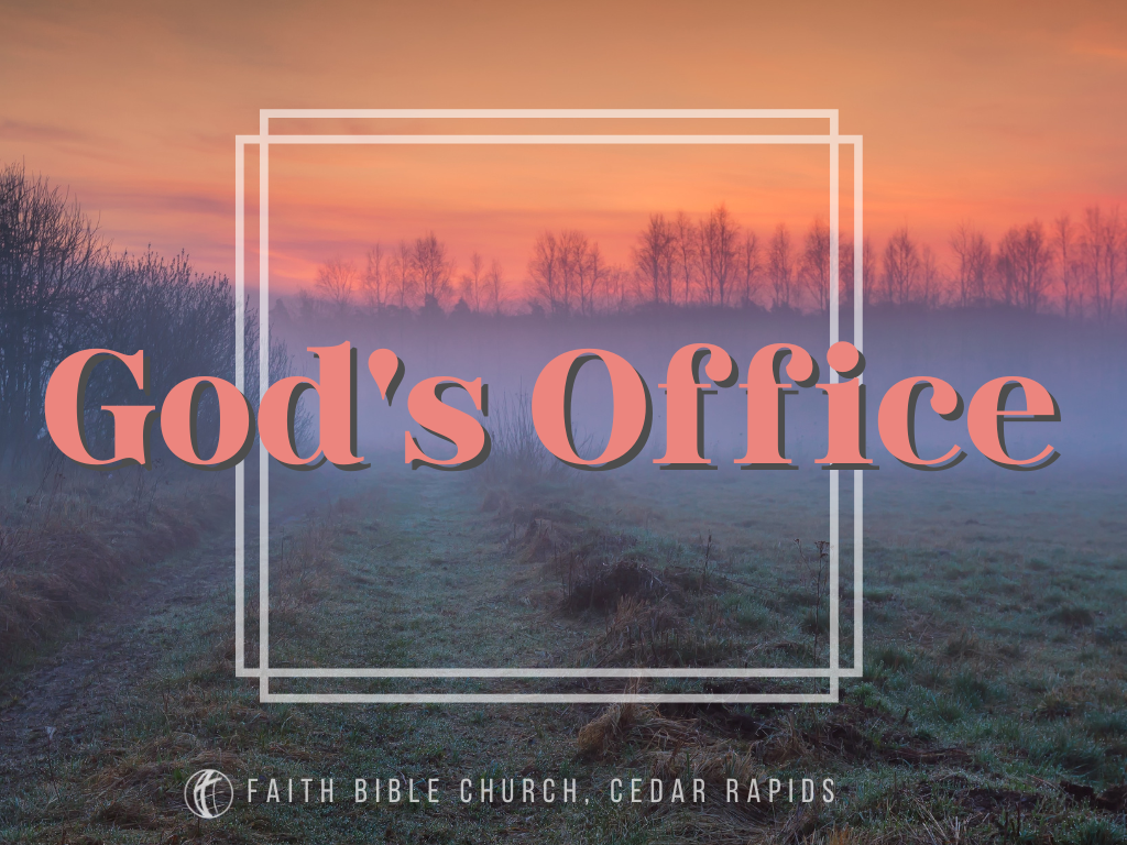 God’s Office